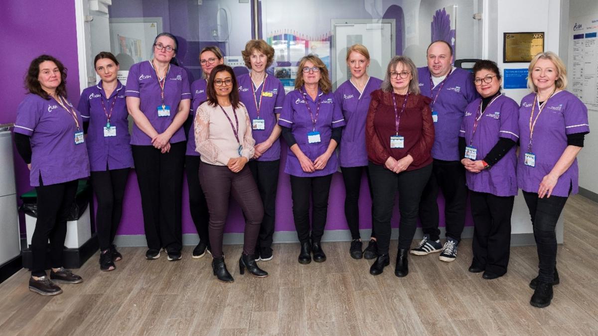 Addenbrooke’s Hospital group picture