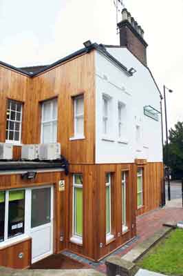 Rear of Dunstable Dental Practice