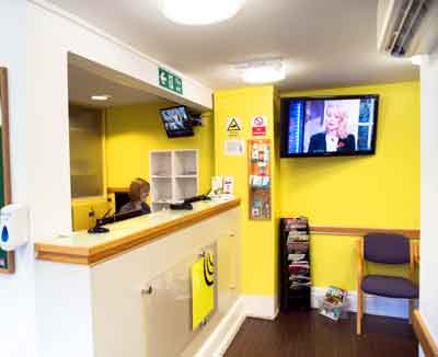 Dunstable Dental Practice Reception