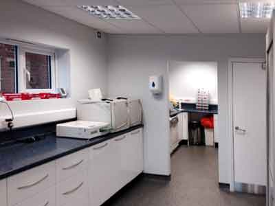 Homewood Dental Practice Sterilization Room