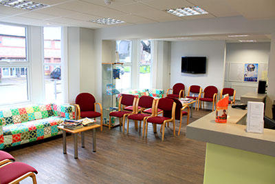 Homewood Dental Practice Waiting Room