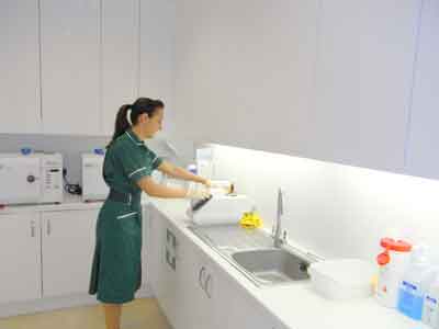 John G Plummer Associates Sterilization Room