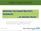 junior doctors handbook