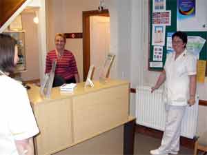 St Kildas Dental Practice Reception