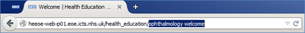 URL alias
